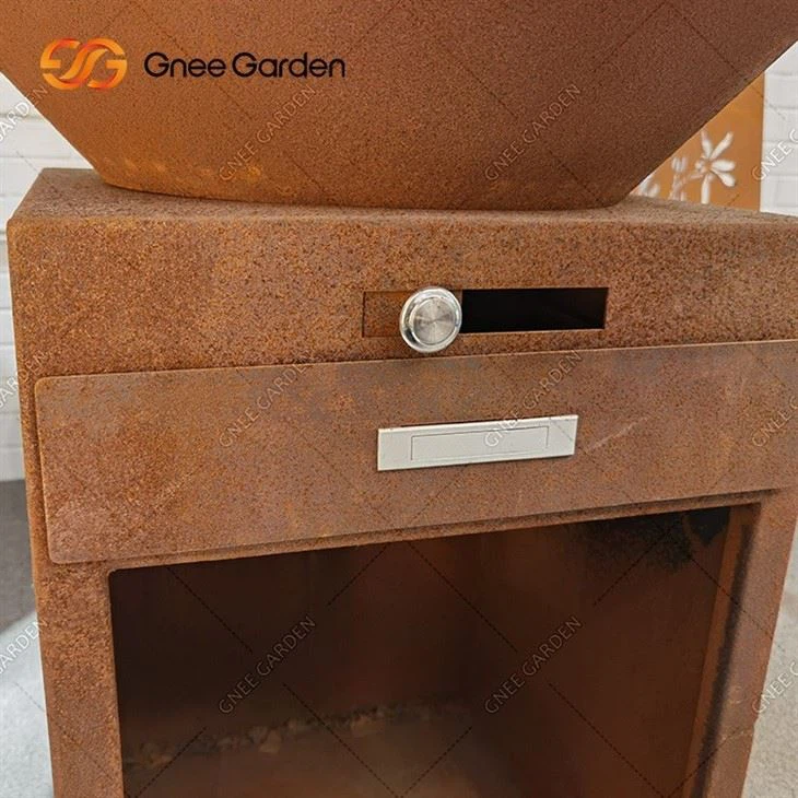 Corten steel BBQ Grills