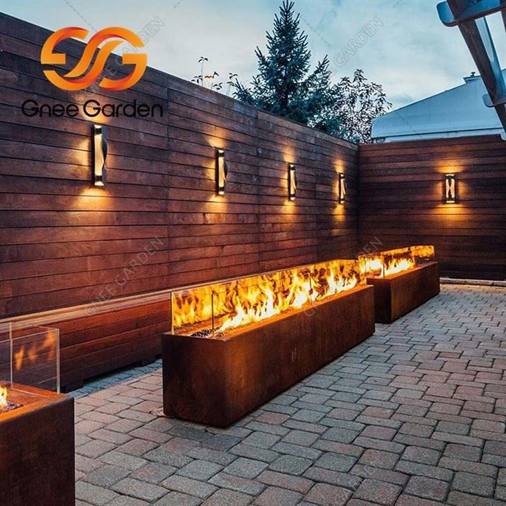 Corten Steel Smokeless Firepit2