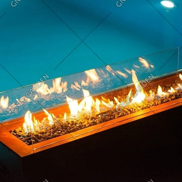 Fire Bowl Outdoor Gas Fire Pit Corten Steel Fire Table