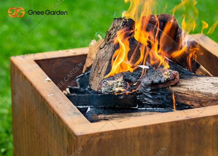 Outdoor Cooking Fire Bowl Corten Steel