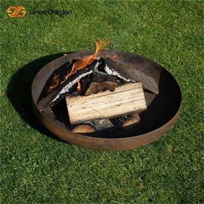 Вогняна яма для спалювання деревини Corten Steel
