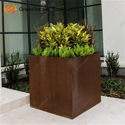 Горщик для квітів Corten Steel Steel Pots Garden