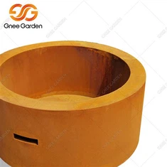 Вивітрювальна сталева кругла чаша для вогнища