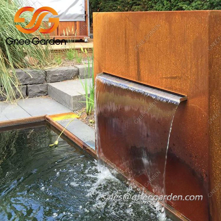 Водяна стіна Corten Steel